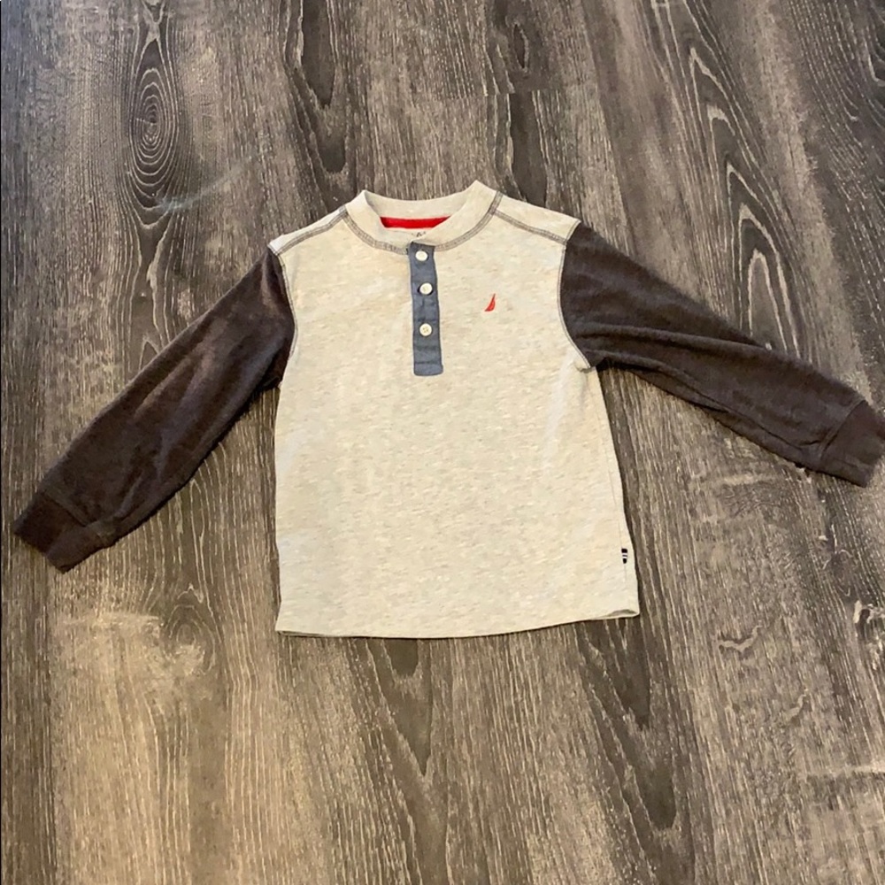 Little boys long sleeve Nautica top